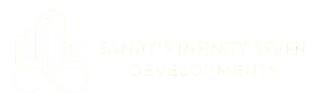white logo - sandy